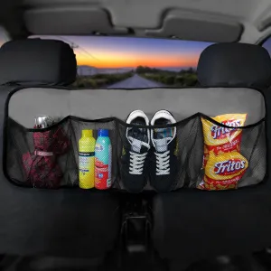 FH Group E-Z Travel™ Multi-Pocket Storage Collapsible Car Trunk Organizer (Easy Carry Perfect for Garage or Grocery Store, 1 Pack) Gray
