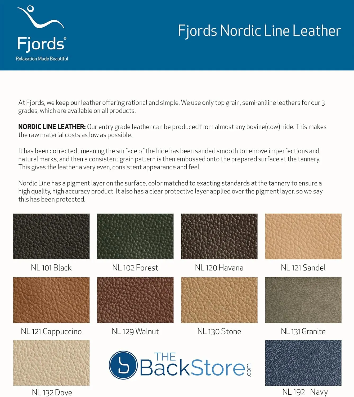 Fjords 855 Loen Small Leather Recliner Norwegian Ergonomic Scandinavian Lounge Reclining Chair Furniture Nordic Line Genuine Cappuccino Leather Cherry Wood