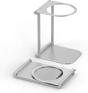 Foldable Coffee Drip Holder – Portable Espresso & Pour-Over Stand | Lightweight Aluminum, Compact & Sturdy Design for Travel, Camping & Home Brewing, Compatible with V60 & Standard Drippers