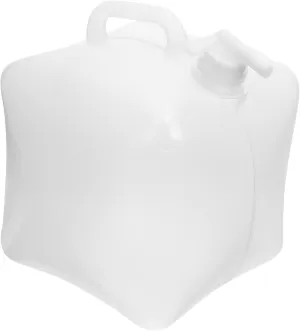 Foldable Water Storage Bag 10l Collapsible Camping Water Bucket Outdoor Container Spigot
