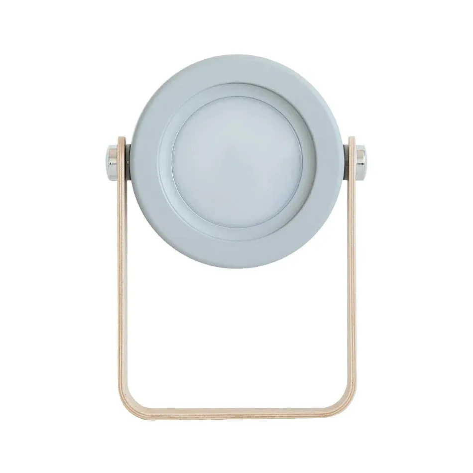 Foldable Wooden LED Night Lamp – Wood Handle Portable USB Lantern Light