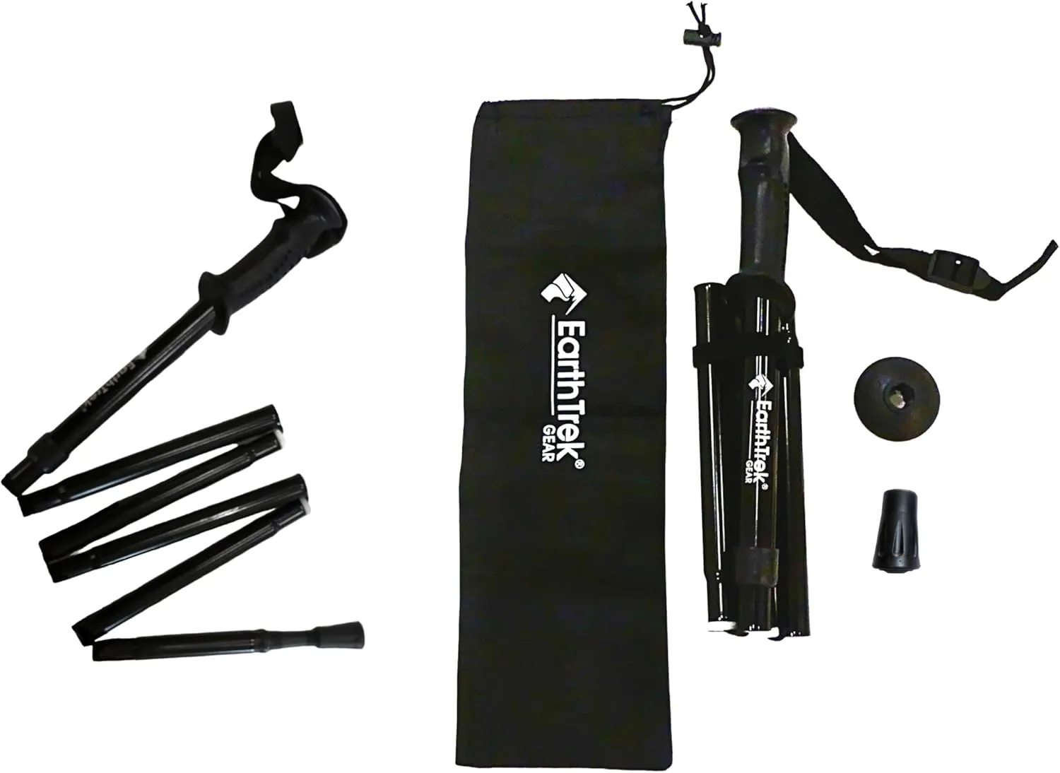 Folding Collapsible Travel Hiking Trekking Pole