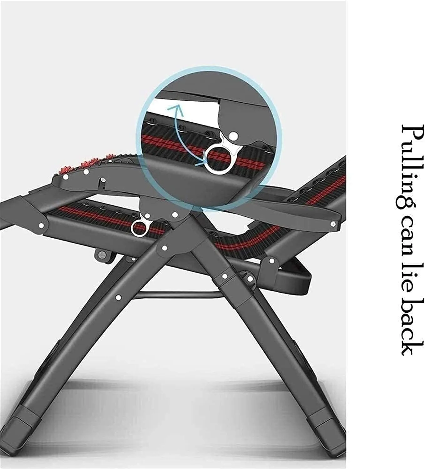 Folding Lounge Chair Office Lunch Break Lunch Lounge Chair Balcony Home Leisure Backrest Chair Beach Chair