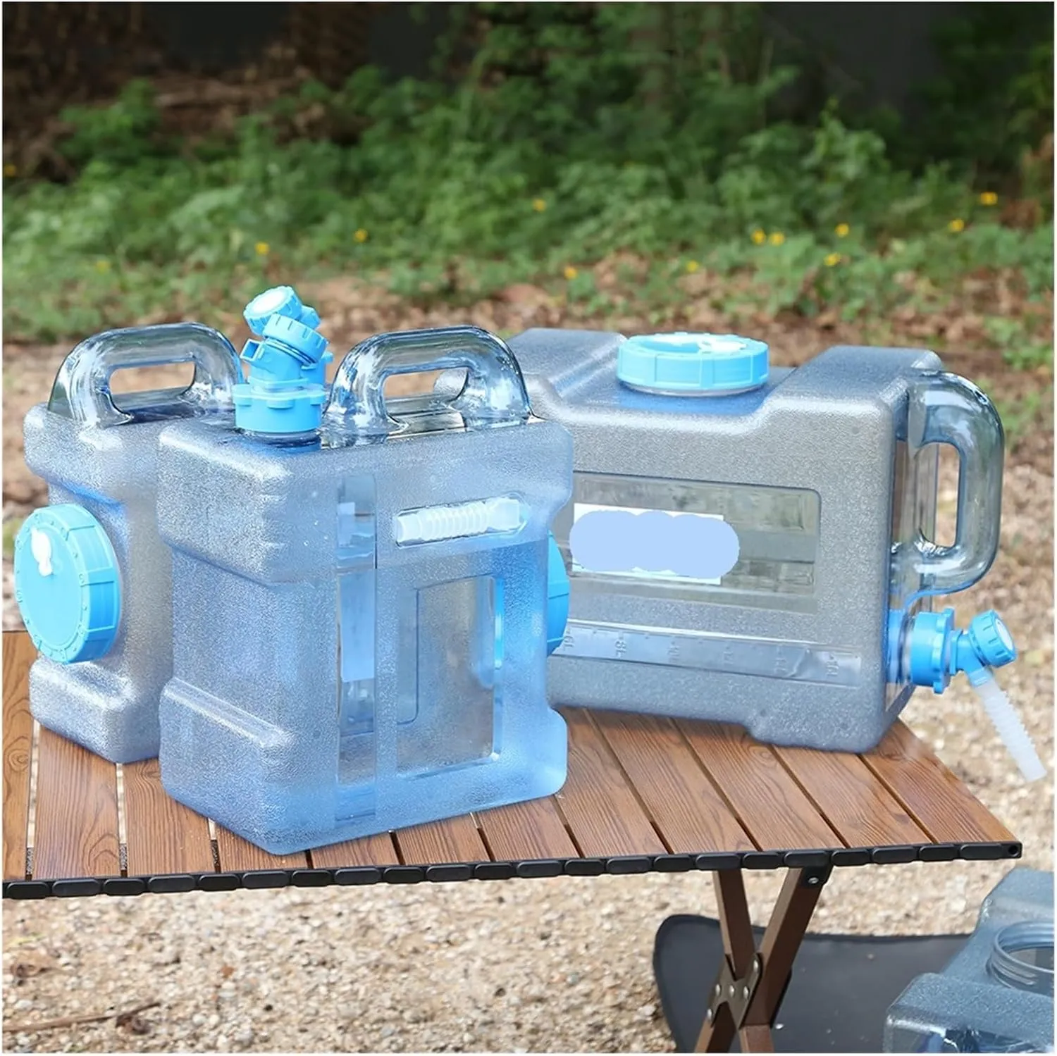Folding Portable Bucket 6/7.5/8/10/13/15/18L Outdoor Bucket Large Capacity Container Jug Tank Camping Cooking Hiking (Color : StyleC 7.5L)