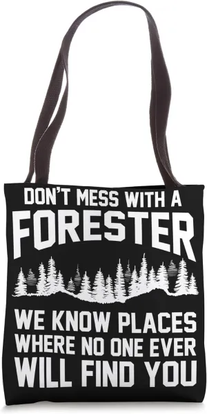 Forest Forestry Worker Forester Tote Bag