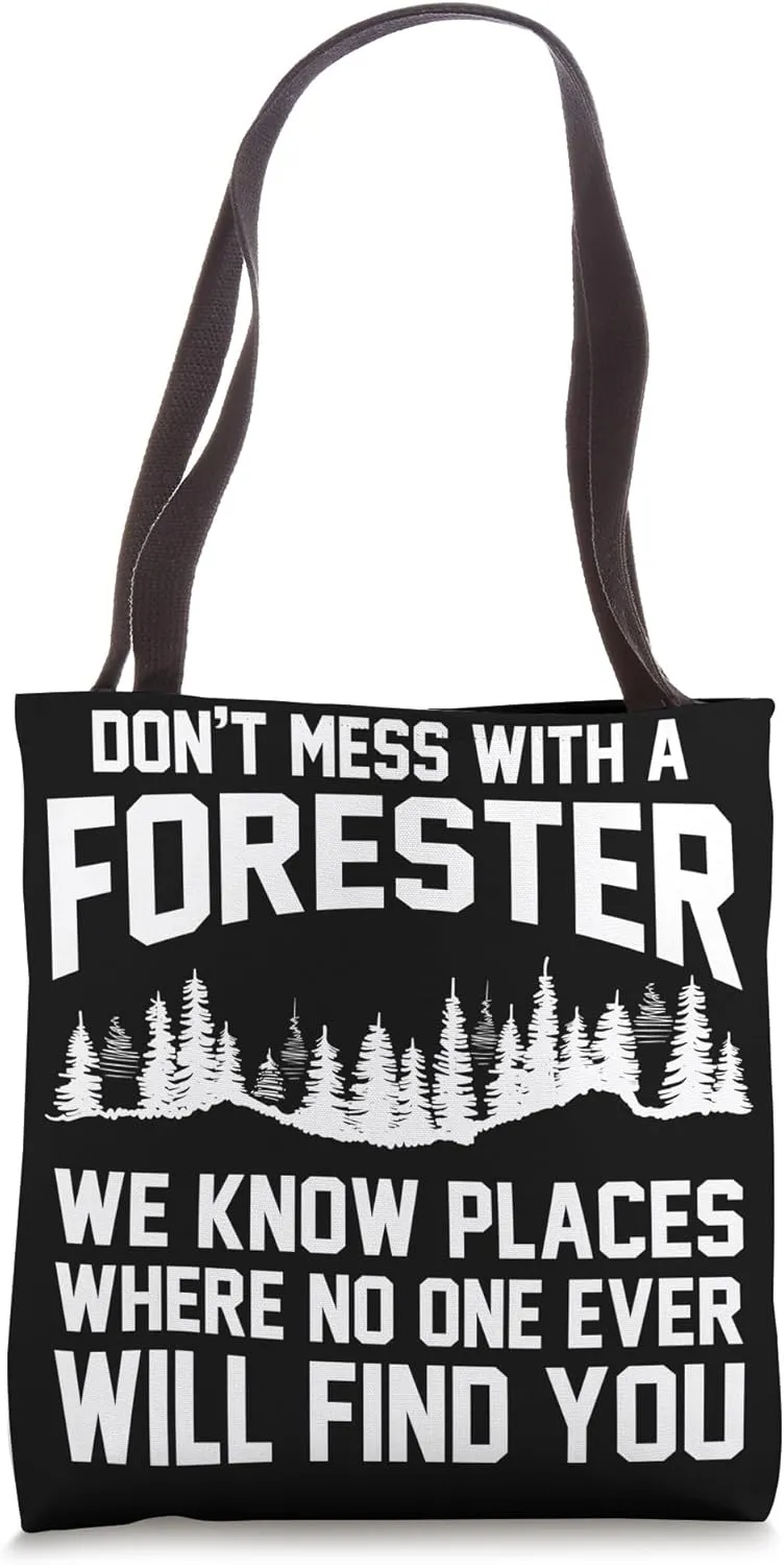 Forest Forestry Worker Forester Tote Bag