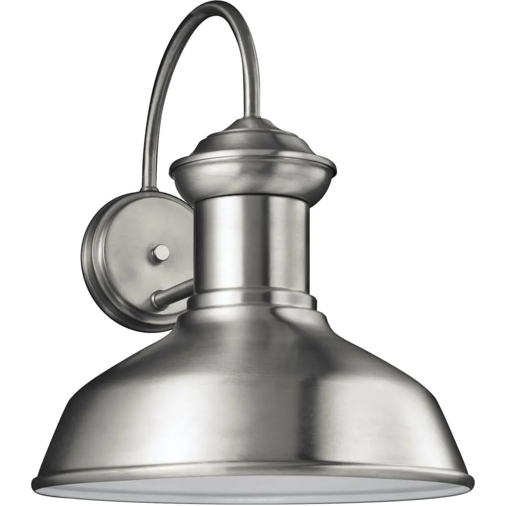 Fredricksburg Satin Aluminum LED Outdoor Wall Lantern