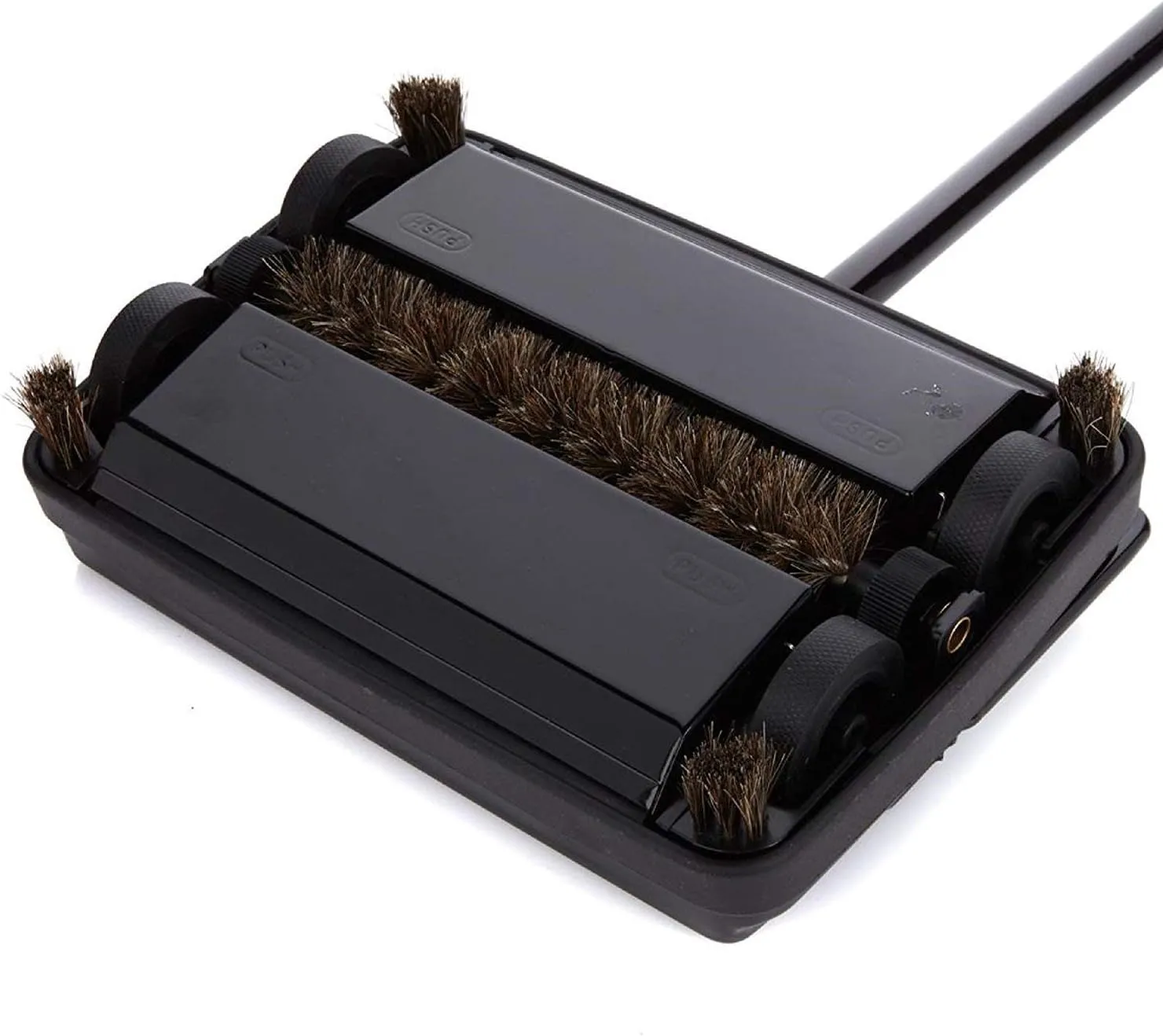 Fuller Brush 17031 Electrostatic Carpet & Floor Sweeper - 9" Cleaning Path - Lightweight - Ideal for Crumby Messes - Works On Carpets & Hard Floor Surfaces - Gold