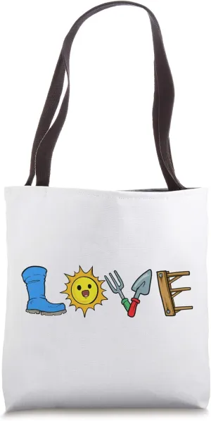 Funny Gardening Love Gardener Garden Lover Plant Planter Tote Bag