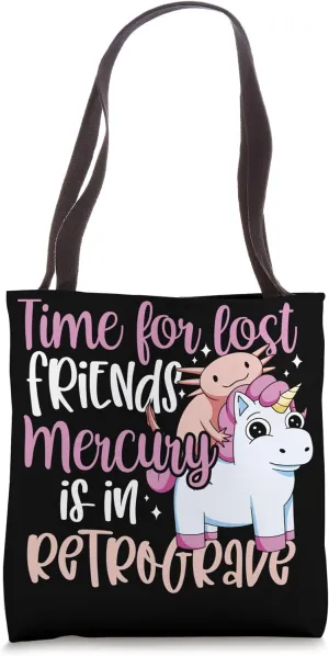 Funny Mercury In Retrograde Drama Broke Friendship Mess Up Tote Bag