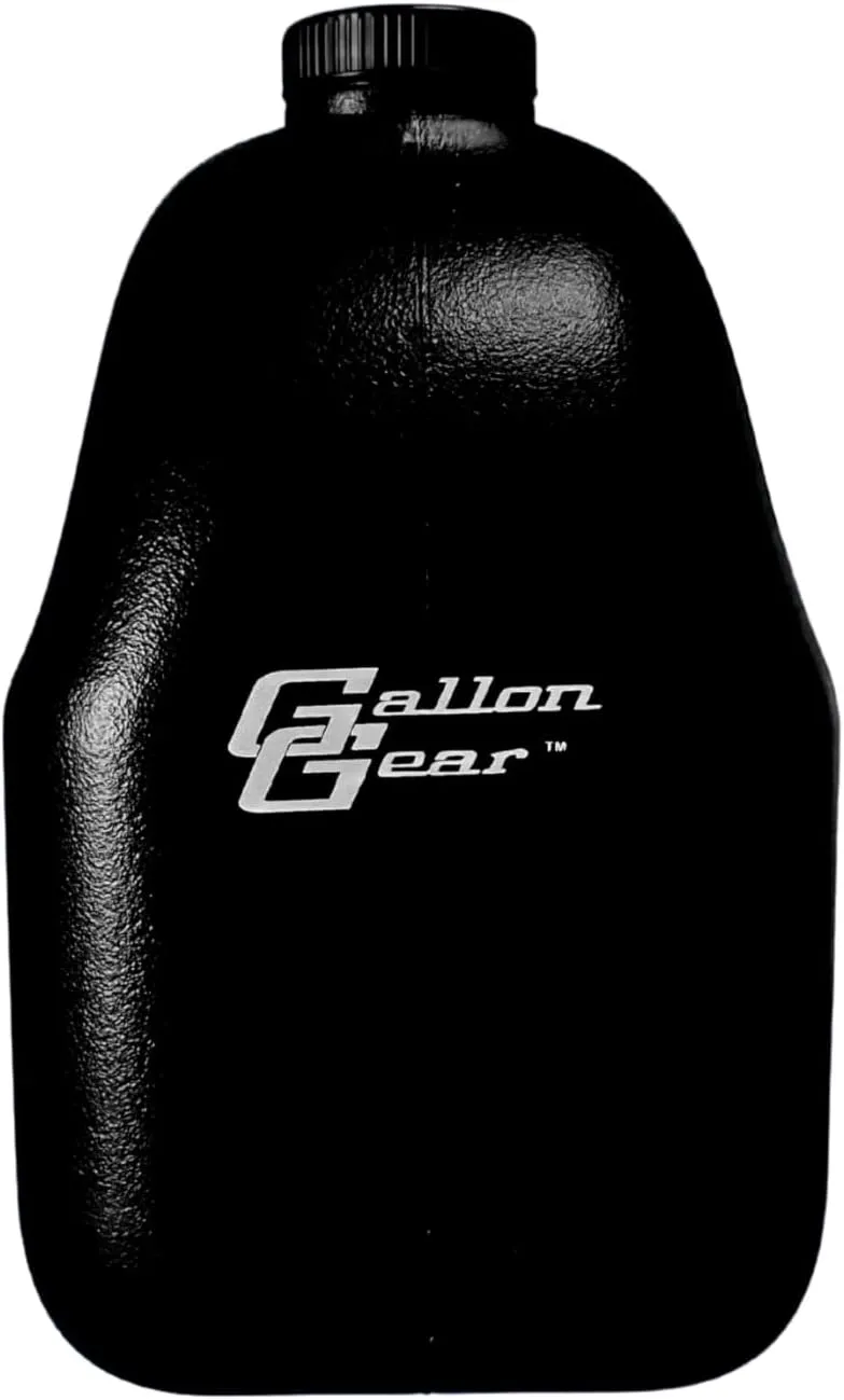 Gallon Gear 1 GALLON LARGE WATER BOTTLE SLEEVE COMBO | BPA FREE PLASTIC REUSABLE WATER JUG | HYDRATION WATER BOTTLE FOR MEN & WOMEN | GYM, SPORTS, TRAING & FITNESS