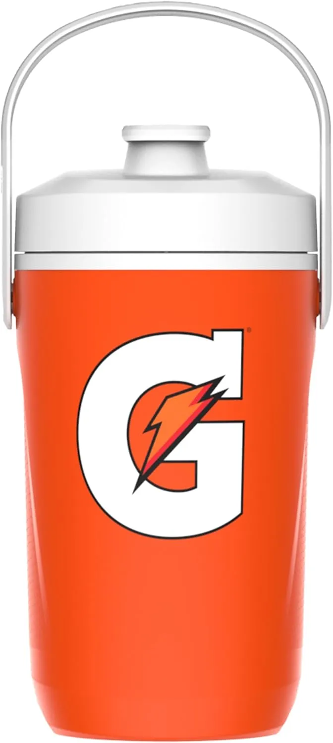 Gatorade Half Gallon Cooler Jug, Sports Hydration Jug, BPA-Free, 64oz, Double Wall Insulation​