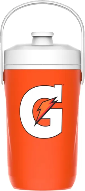 Gatorade Half Gallon Cooler Jug, Sports Hydration Jug, BPA-Free, 64oz, Double Wall Insulation​