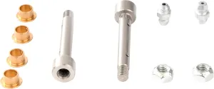 General Motors Genuine GM Parts 19303251 Front Door Hinge Pin Kit with Upper and Lower Pins, Bushings, Nuts, and Grease Fittings