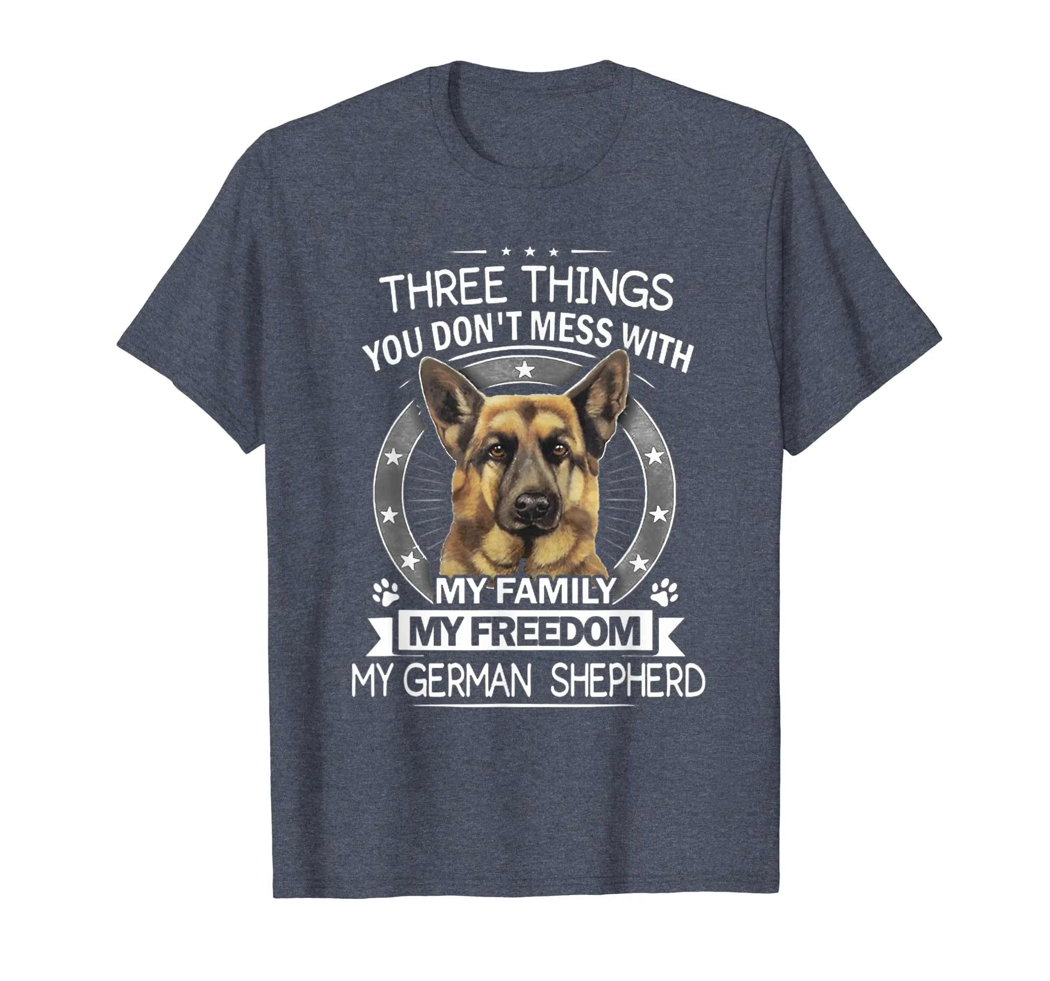 German Shepherd Shirt - Three Things You Don't Mess With