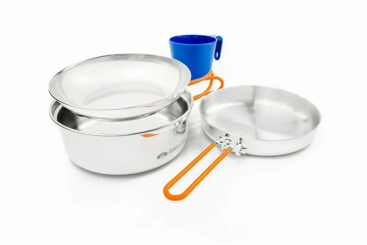 Glacier Stainless 1 Person Mess Kit