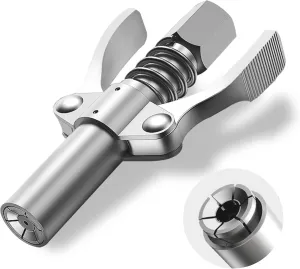 Grease Gun Coupler-Grease Gun Tip,Grease Fittings,Duty Quick Release Grease Coupler Compatible with All Grease Guns 1/8" NPT Ends,Upgrade to 12000 PSI