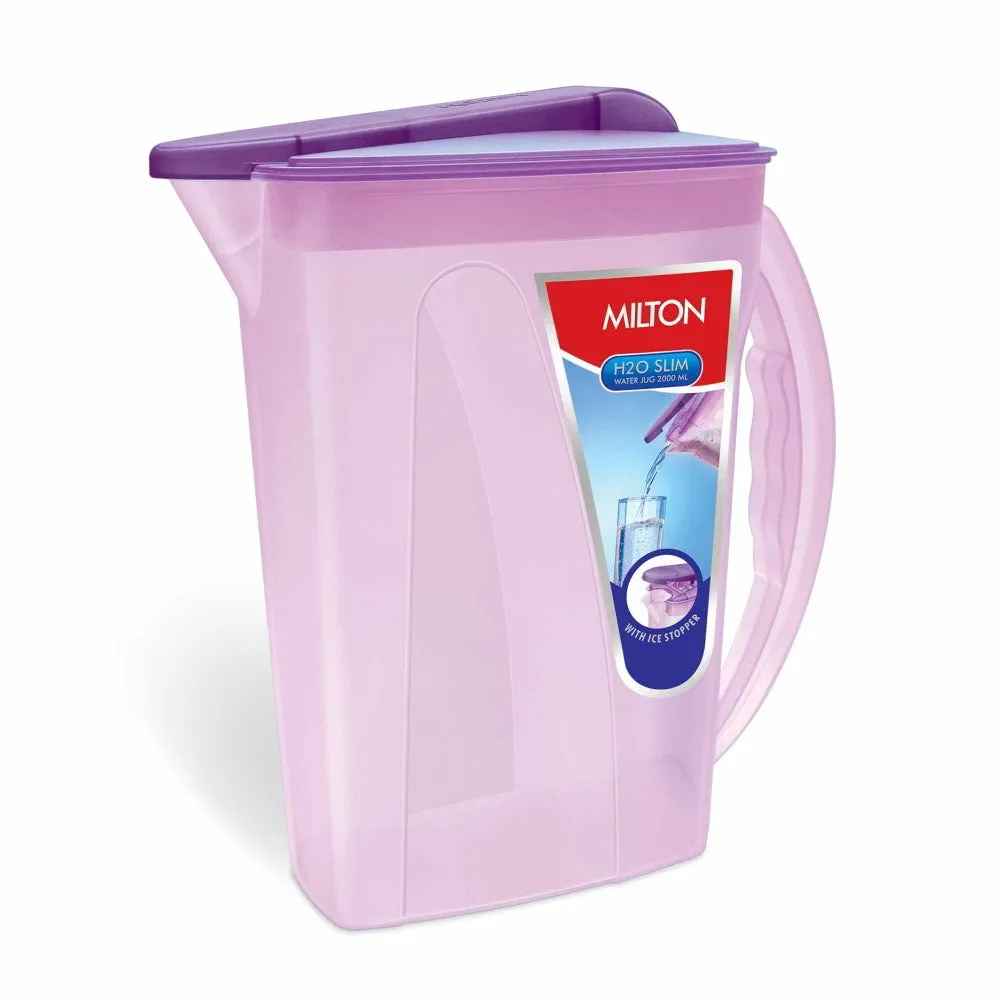 H2O Slim Plastic Water Jug (Milton)