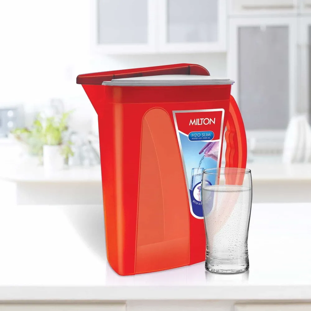 H2O Slim Plastic Water Jug (Milton)
