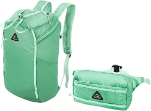 Haimont Ultralight Packable Backpack Waist Packs Set, Green