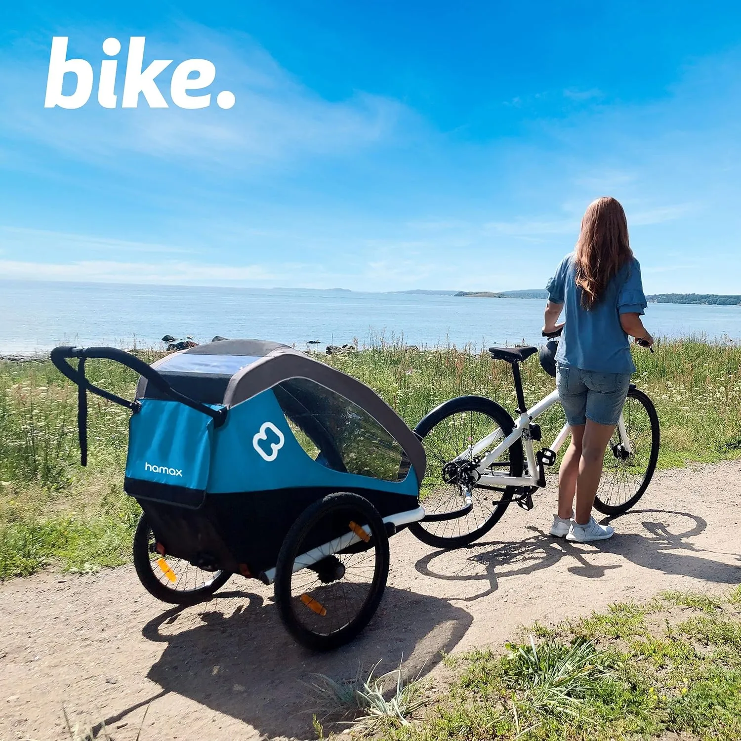 Hamax Traveller Two Seat Bike Trailer   Stroller