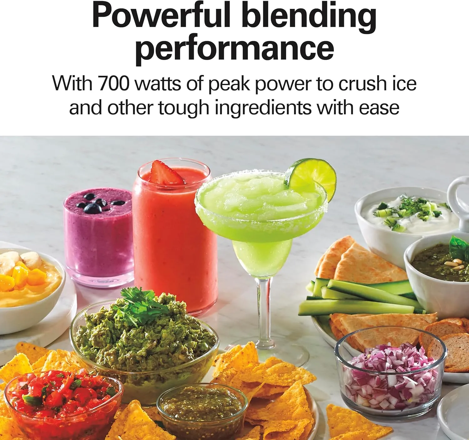 Hamilton Beach Power Elite Blender for Smoothies with 3-Cup Vegetable Chopper Mini Food Processor, 40oz Glass Jar, 12 Functions for Puree, Ice Crush, Black and Stainless Steel (58149)