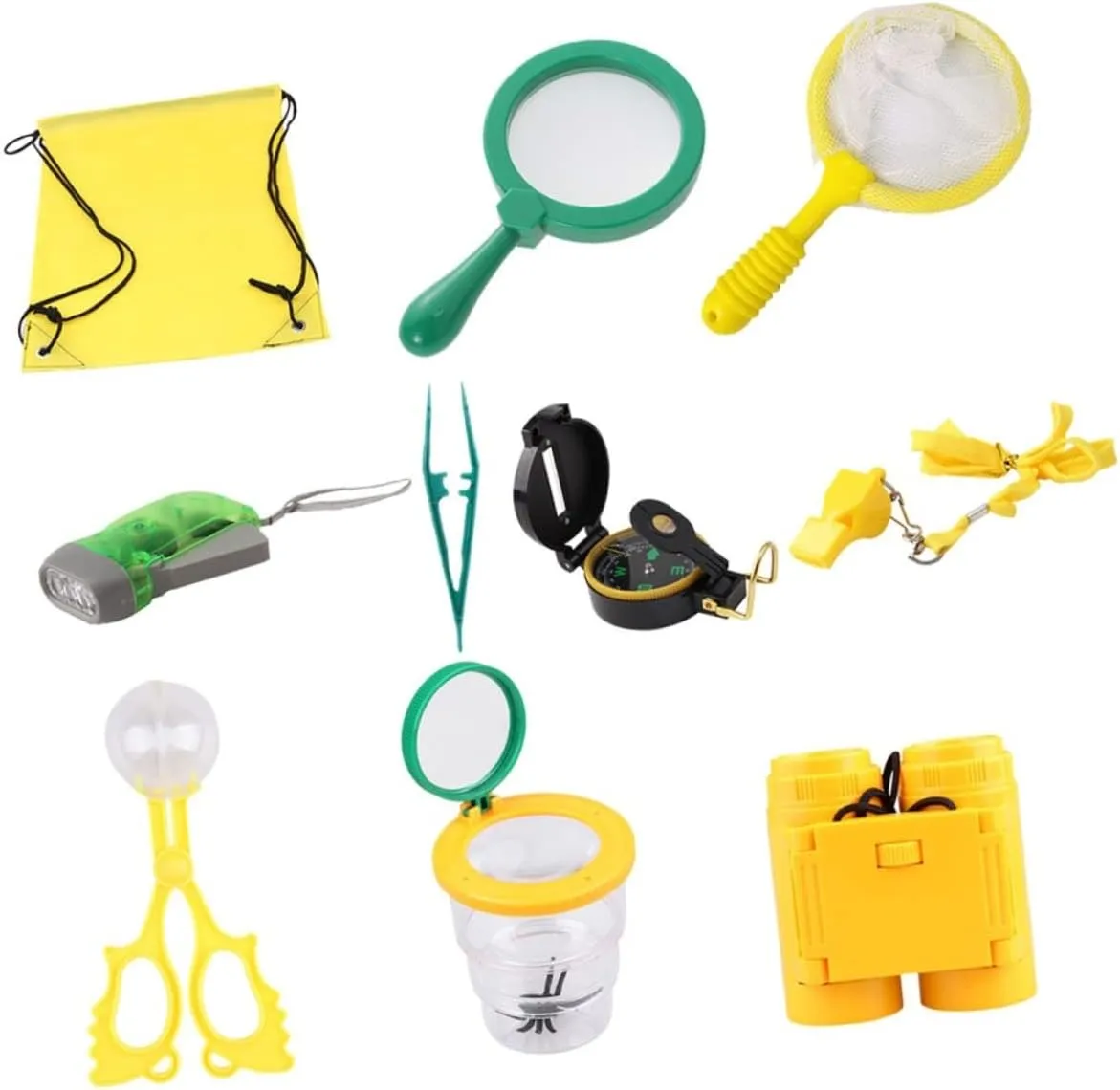 HANABASS 10Pcs Observing Kit for Lightweight Hiking Tools for Wilderness Exploration Educational Outdoor Gear for Nature Expeditions