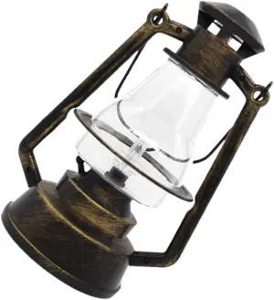 Handheld Camping LED Lamp Portable Retro Oil Lantern for Outdoor Use Convenient Tent Lighting Unique Decorative Camping Atmosphere Lightweight Design