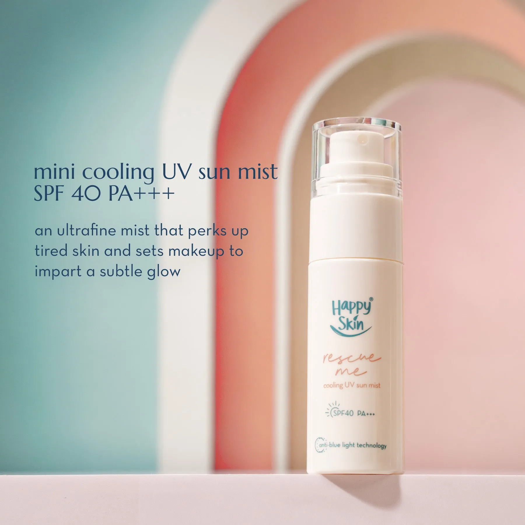 Happy Skin Mini Rescue Me Cooling UV Sun Mist SPF 40 PA    