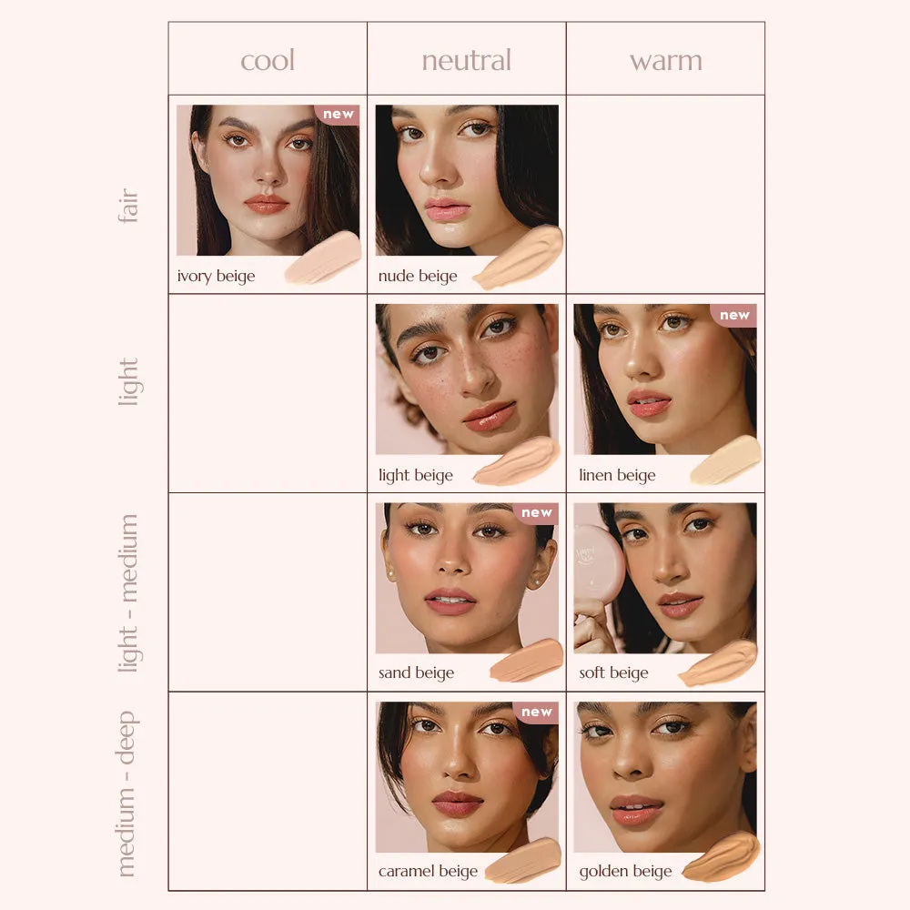 Happy Skin Second Skin Matte Serum Cushion Foundation SPF15