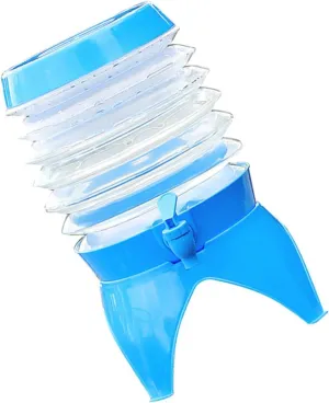 Happyyami Foldable Water Storage Bucket Portable Drink Dispenser Collapsible Water Container Camping Accessory Outdoor