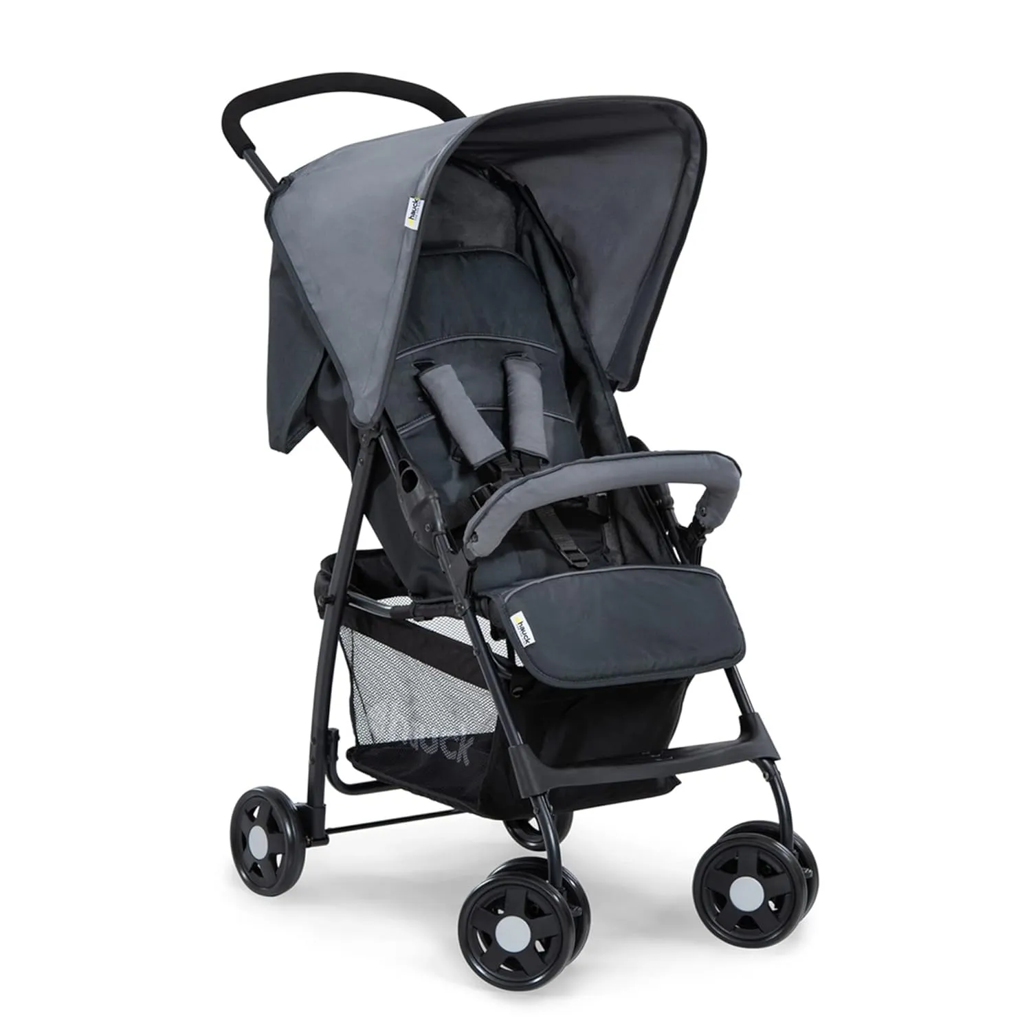 hauck Lightweight and Compact Travel Baby/Toddler Foldable Stroller, Sport, Charcoal/Stone