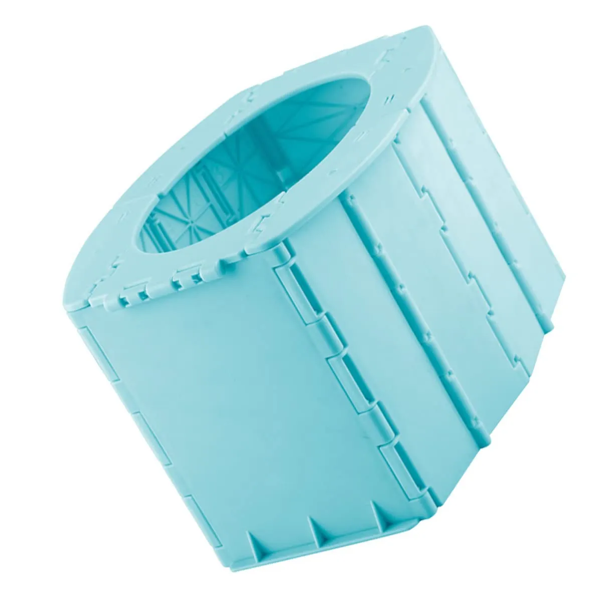 Healthy Pp Material Portable Potty Toddler Folding Toilet Padded Seat Travel Assistent