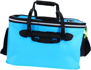 HEMOTON Thickened Fishing Bucket with Ergonomic Handle Portable Collapsible Fish Box for Live Bait Camping Outdoor Fishing Tackle