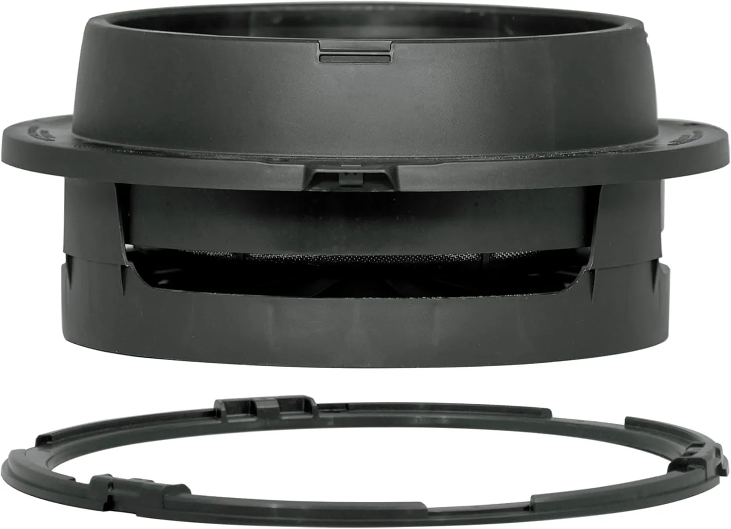 High Wall Tank Screen 360 Solar Shield Kit with Screw Down Ring - Water Tank Filter Screen Kit with Sunlight Shield, Large, High-Flow Screen, and Easy Clip On/Off Design