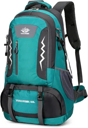 Hiking Backpack 60L Water-Resist Camping Backpack for Men and Women Sport Travel Mountaineering