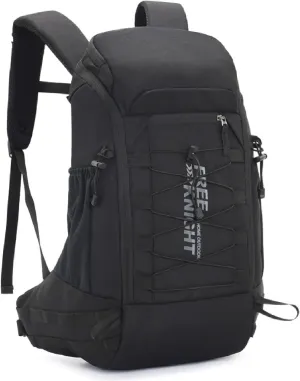 Hiking Backpack Waterproof Lightweight Casual Daypack with Rain Cover, Outdoor Sport Travel Camping Bag,Black,40L