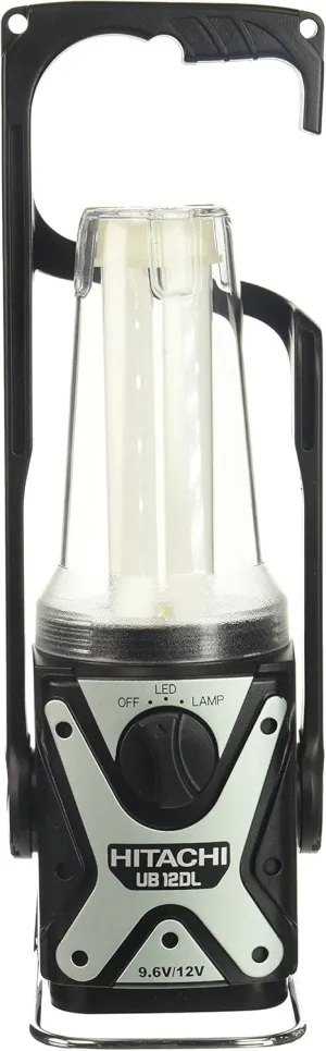 Hitachi UB12DLC 9.6-Volt Lantern with Clamshell