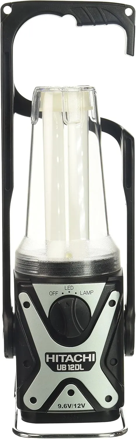 Hitachi UB12DLC 9.6-Volt Lantern with Clamshell