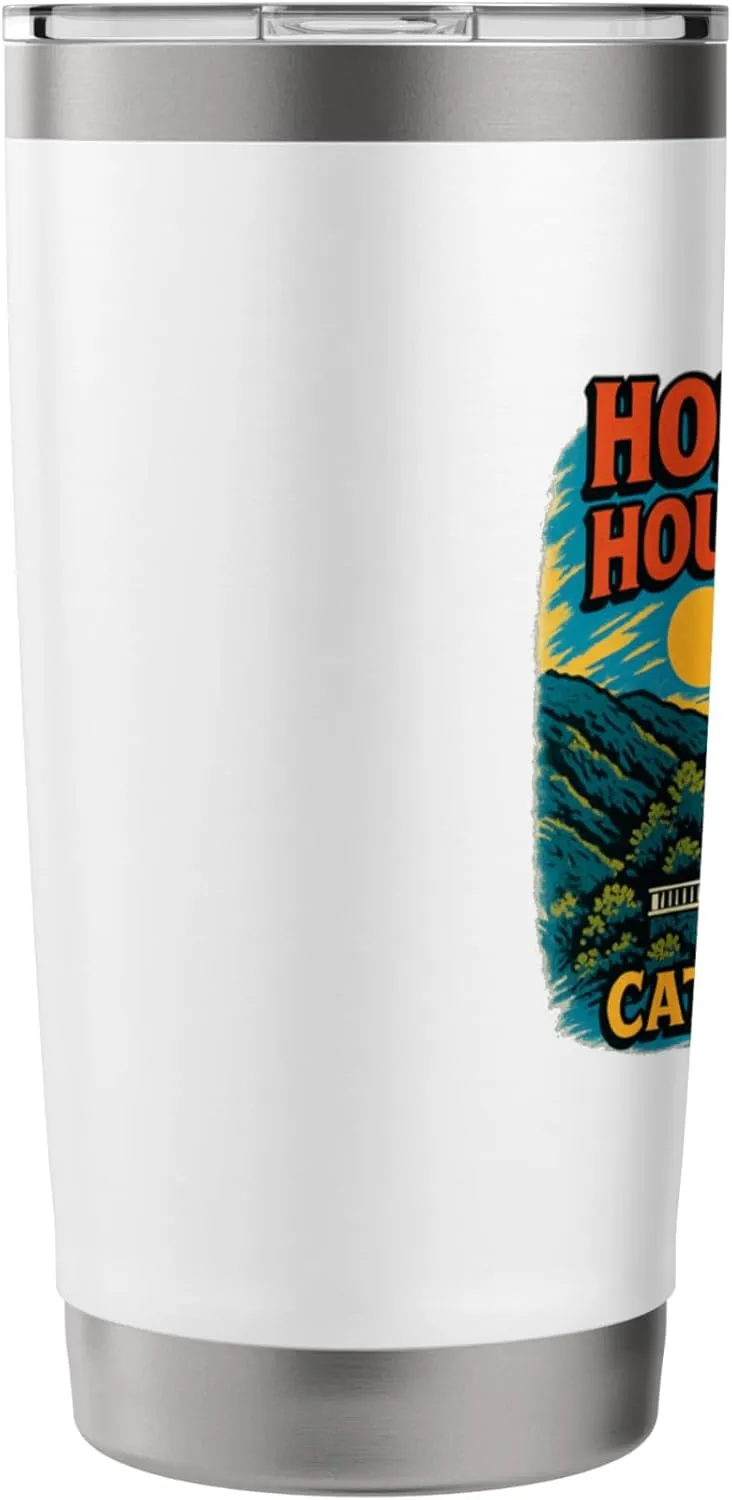 Holly Hill House, Catalina Island | Print On Front Stainless Steel Insulated Tumbler