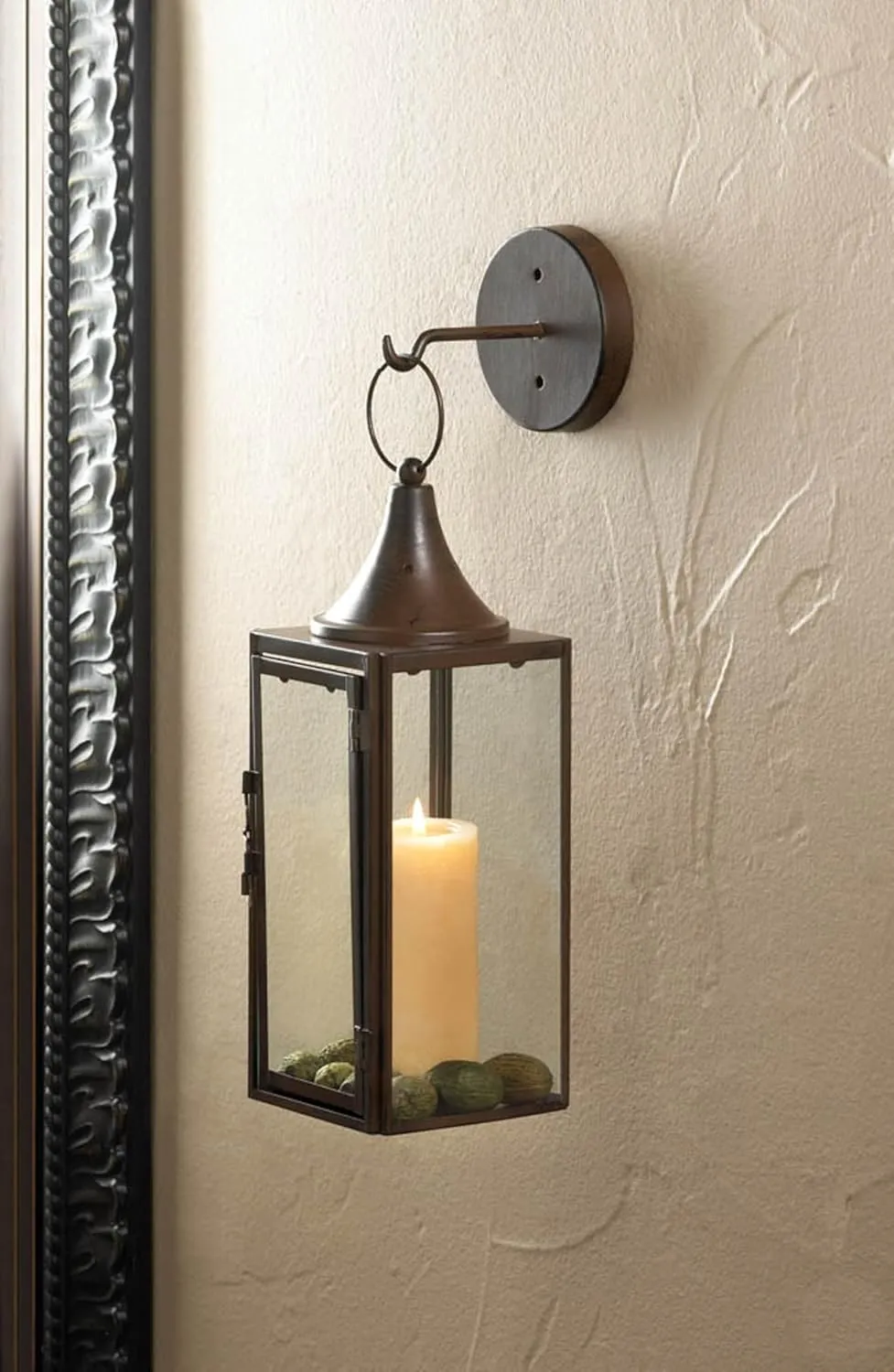 Home Locomotion Gatehouse Hanging Candle Lantern