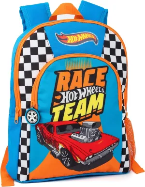 Hot Wheels Kids Backpack | Zoom with Style | Racing Rucksack for Boys | Spacious Main Compartment