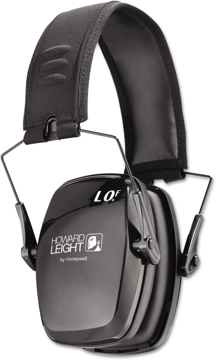 Howard Leight by Honeywell Leightning L0F Folding Safety Earmuff (1013461),Black