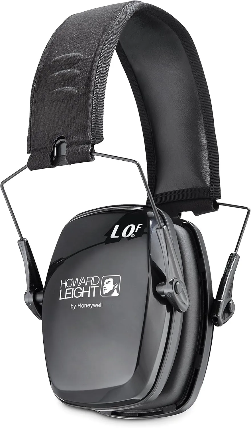 Howard Leight by Honeywell Leightning L0F Folding Ultraslim Shooting Earmuff (R-01523), Black