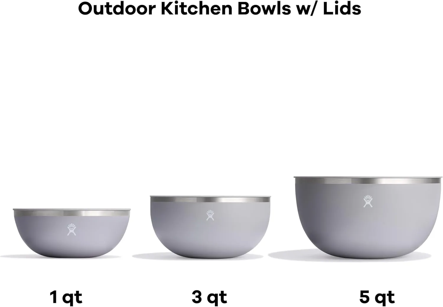 Hydro Flask Outdoor Kitchen Bowl - Stainless Steel Dinnerware Reusable Camping Gear Mess Kit - Dishwasher Safe, BPA-Free, Non-Toxic