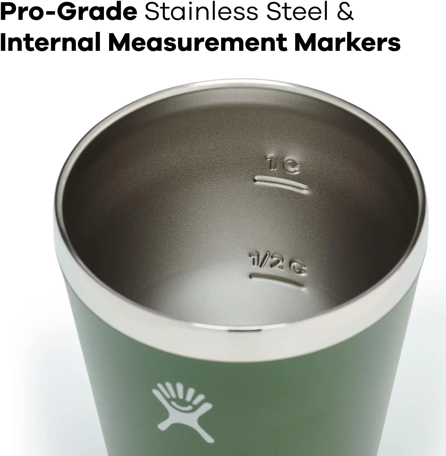 Hydro Flask Outdoor Kitchen Tumbler - Stainless Steel Dinnerware Reusable Camping Gear Mess Kit Cup - Dishwasher Safe, BPA-Free, Non-Toxic
