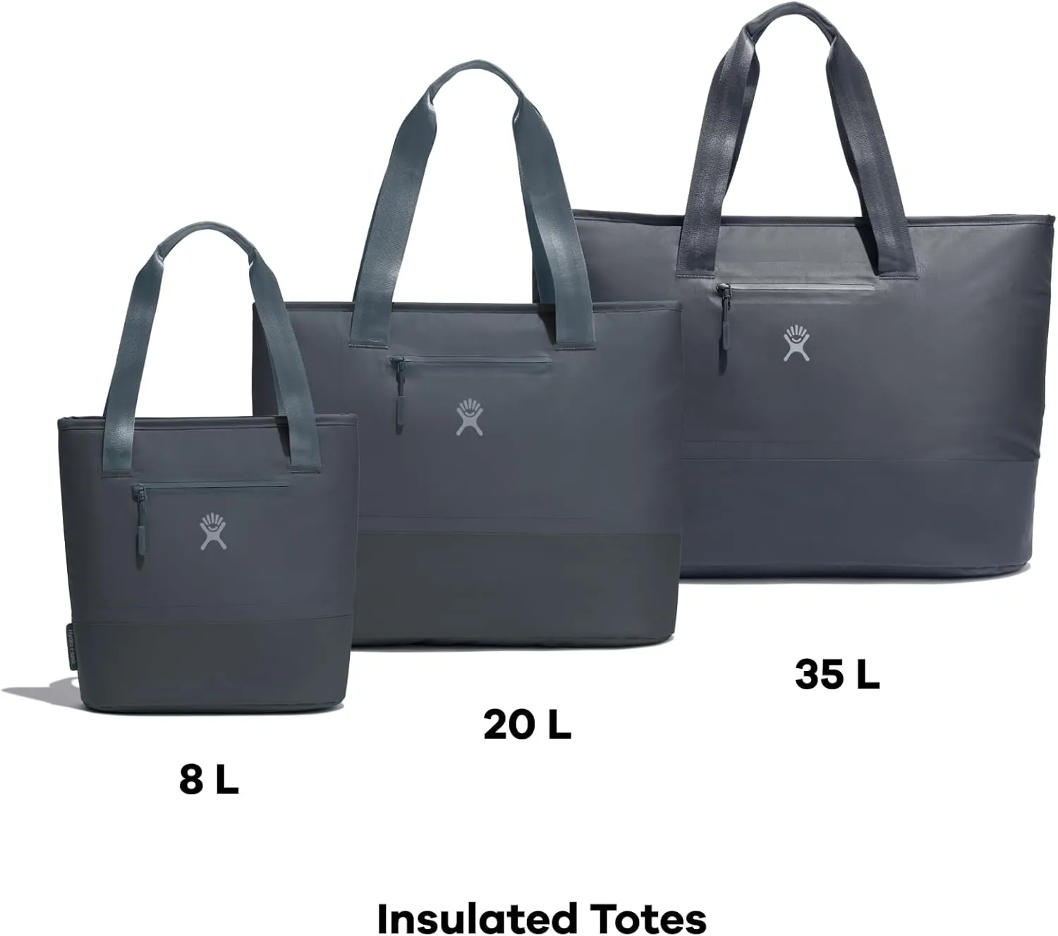 Hydro Flask Tote - Reusable Cooler Lunch Travel Bag - Waterproof, Insulated, Collapsable, BPA-Free, Non-Toxic