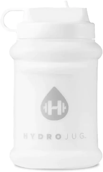 HydroJug Water Bottle 32oz - Refillable, Reusable Jug With Carry Handle - Leakproof Guarantee - Great For On-The-Go Hydration - Dishwasher Safe, BPA Free