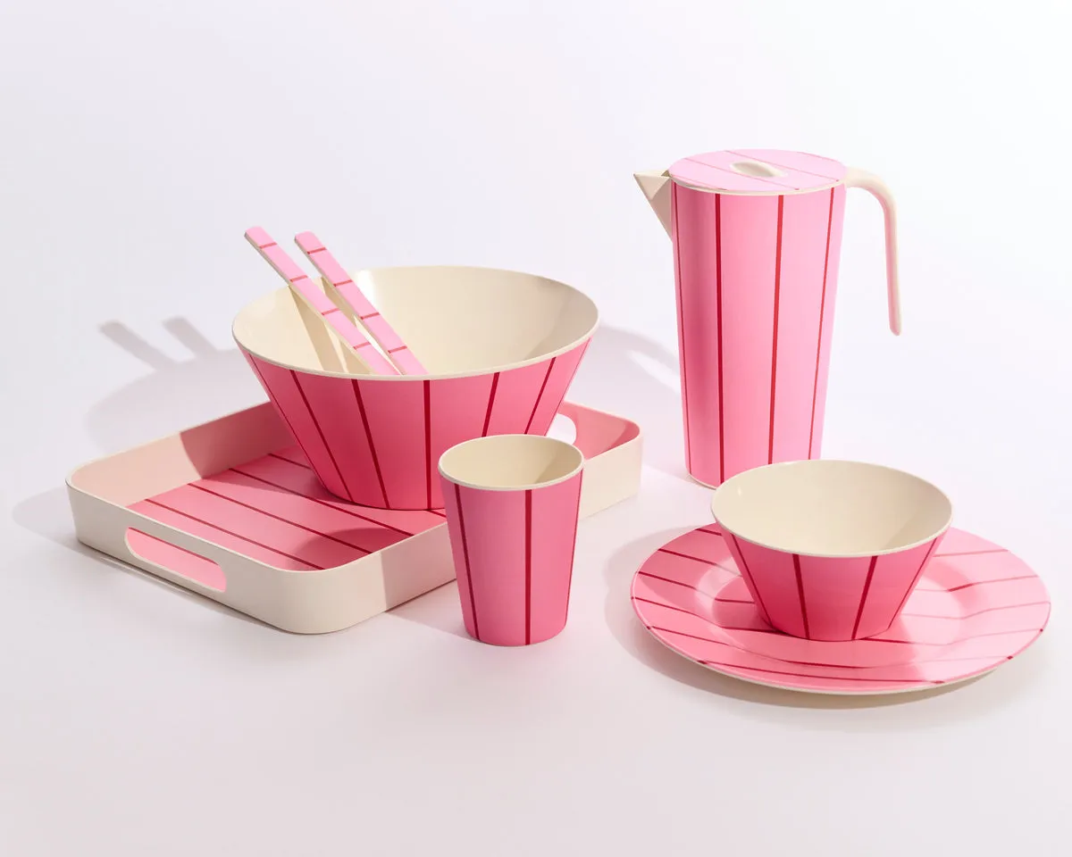 Iced Vovo Stripe Water Jug - Kip&Co