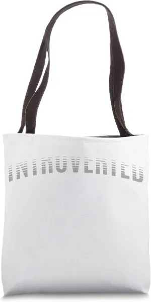 Introverted Documentaries Lovers Tote Bag